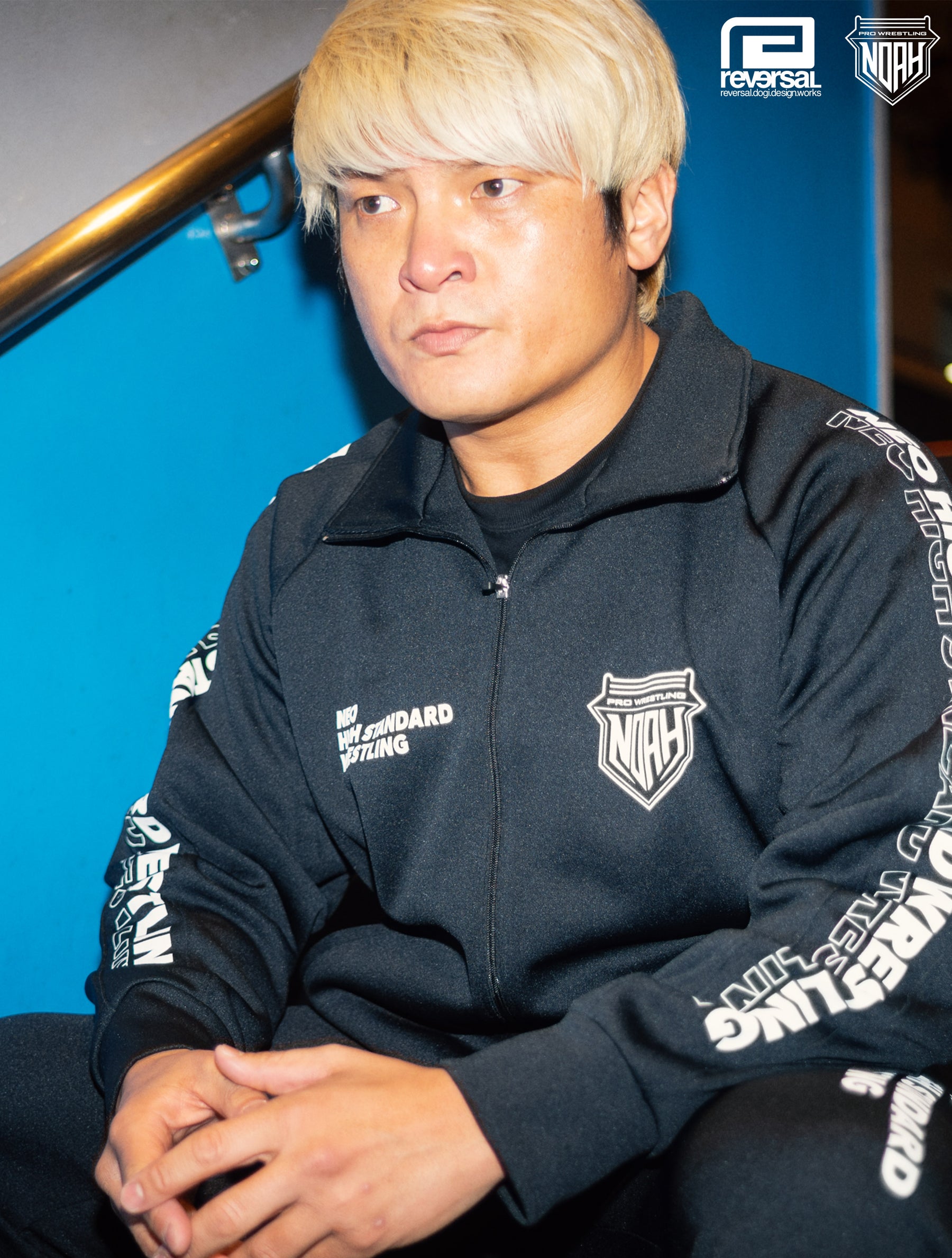 NOAHオフィシャル TRAINING TRACK JACKET