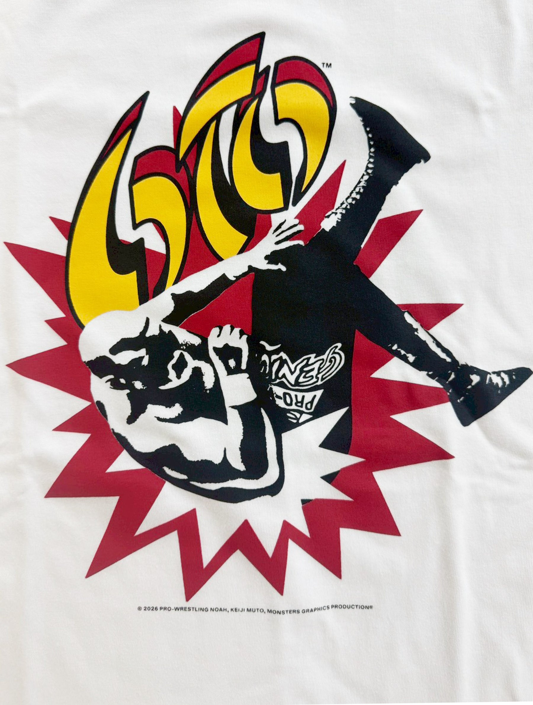 武藤敬司610エルボーTシャツ（MONSTERS GRAPHICS）