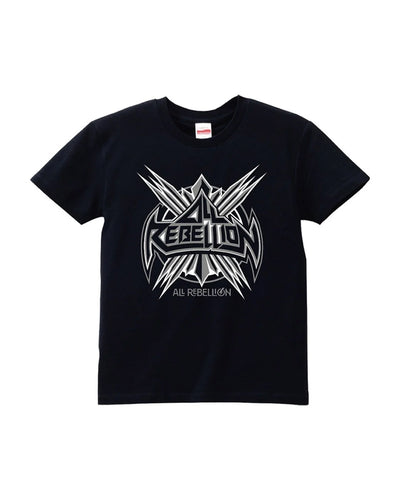 ALL REBELLIONエンブレムロゴTシャツ