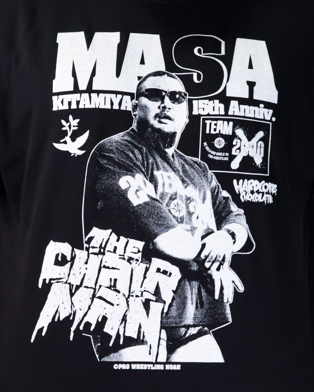 ハードコアチョコレート×マサ北宮 デビュー15周年記念Tシャツ