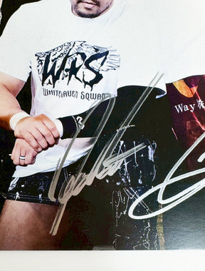 WAY OF THE BIRD 直筆サイン入り 直筆サイン入り】White Raven Sqwad 結成記念ポートレート（KENTA