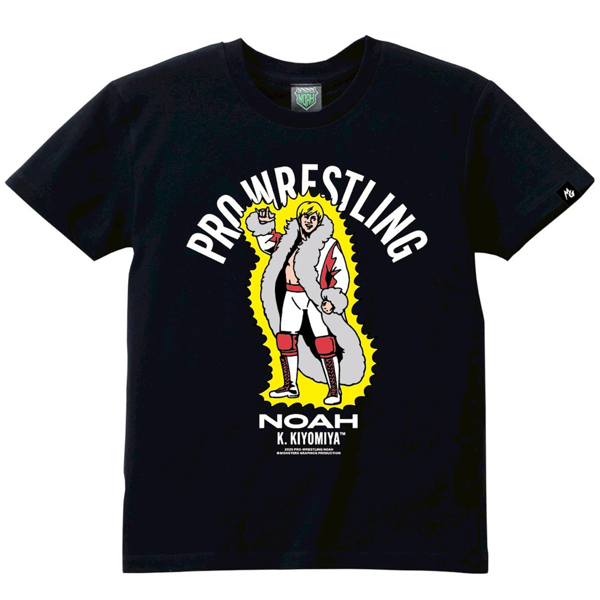 MONSTERS GRAPHICS ポップイラストTシャツ 清宮海斗