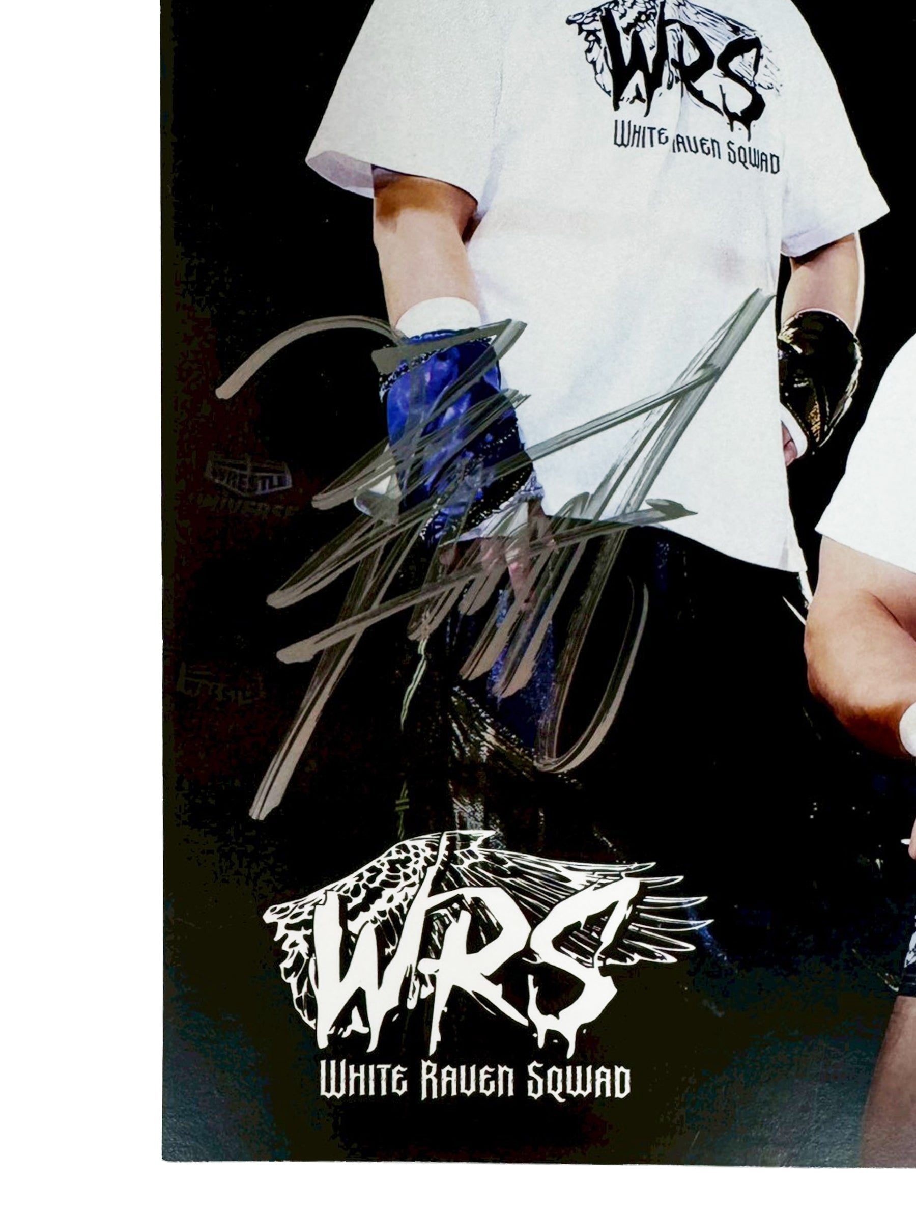 直筆サイン入り】White Raven Sqwad 結成記念ポートレート（KENTA