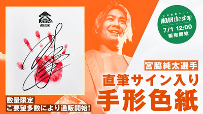 数量限定】選手直筆サイン入り手形色紙