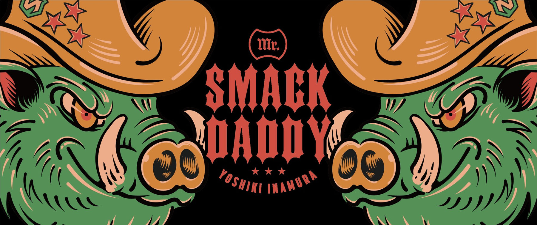 ⑭【1.1会場受け取り限定】Yoshiki Inamura応援タオル『Mr. Smack Daddy』