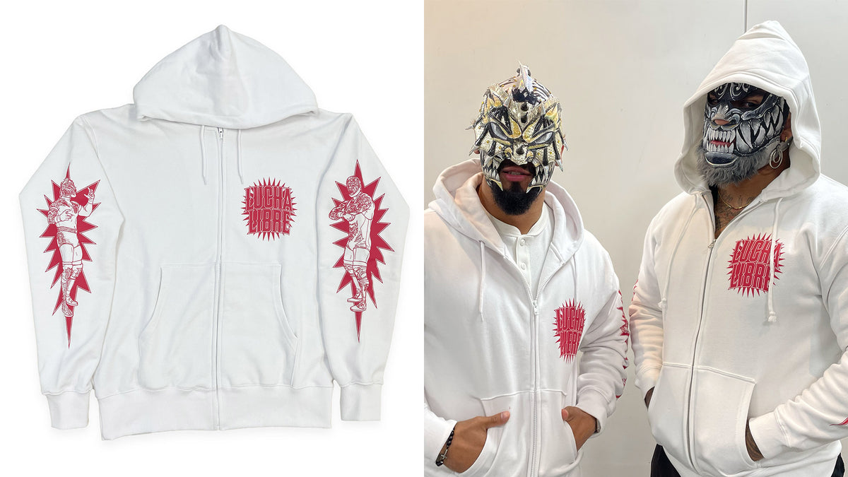 【受注商品】パーカーフェア2025  ドラゴン・ベイン&アルファ・ウルフ「LOS GOLPEADORES」パーカー