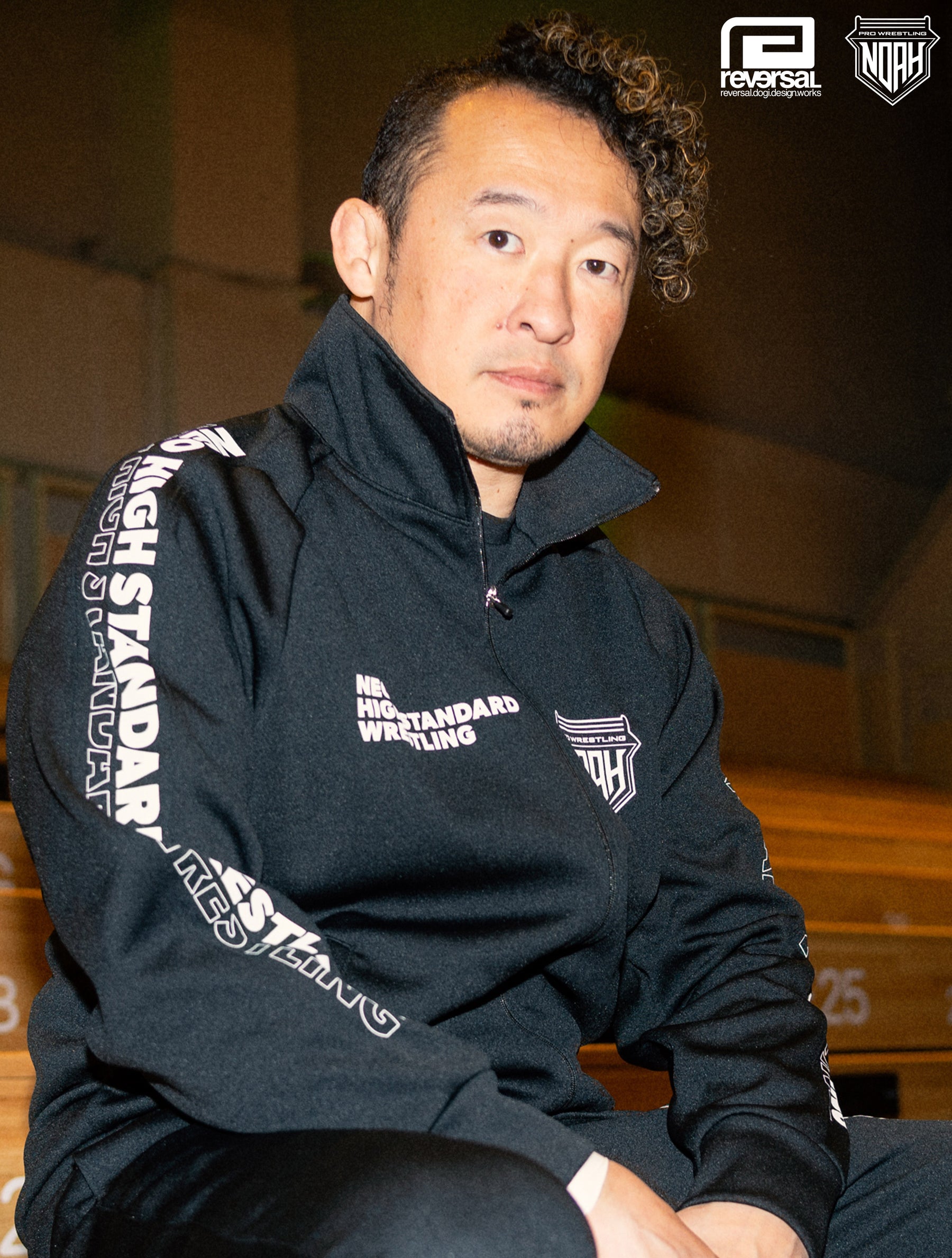 NOAHオフィシャル TRAINING TRACK JACKET