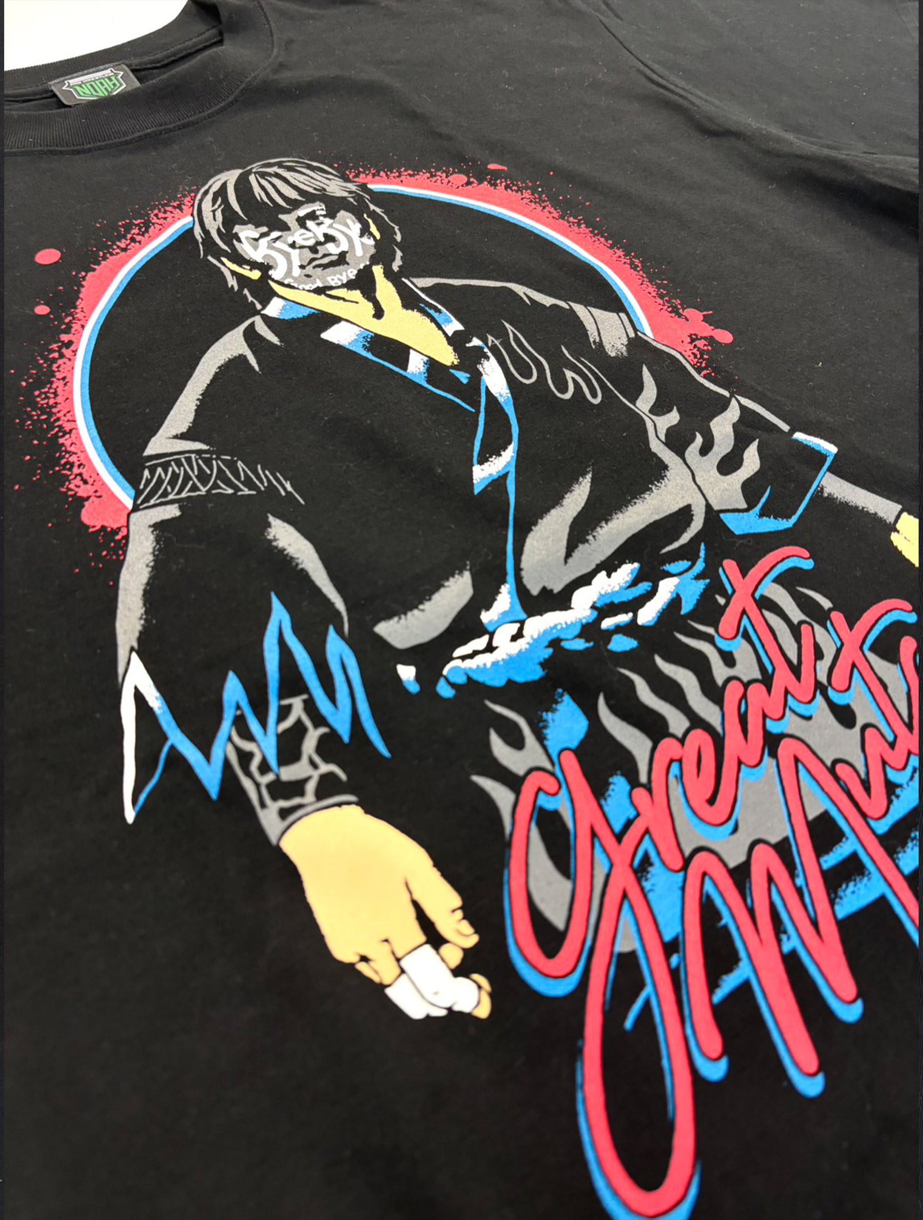 グレート・ムタ「Bye-Bye MUTA」イラストTシャツ（MONSTERS GRAPHICS）