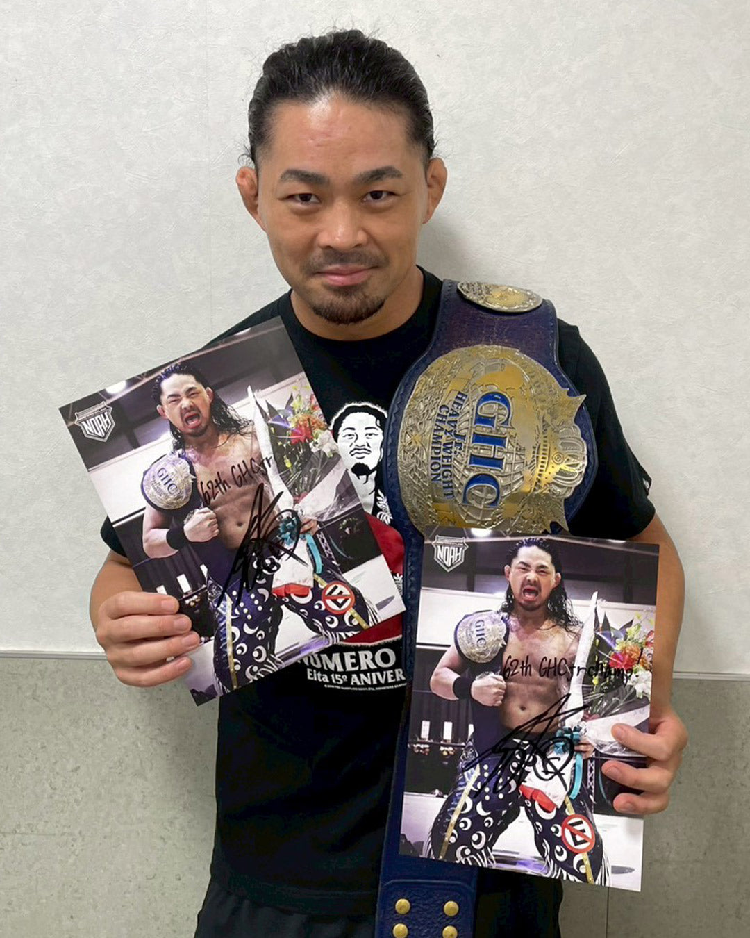 記念ポートレートGHCジュニアヘビー級王座戴冠 Eita