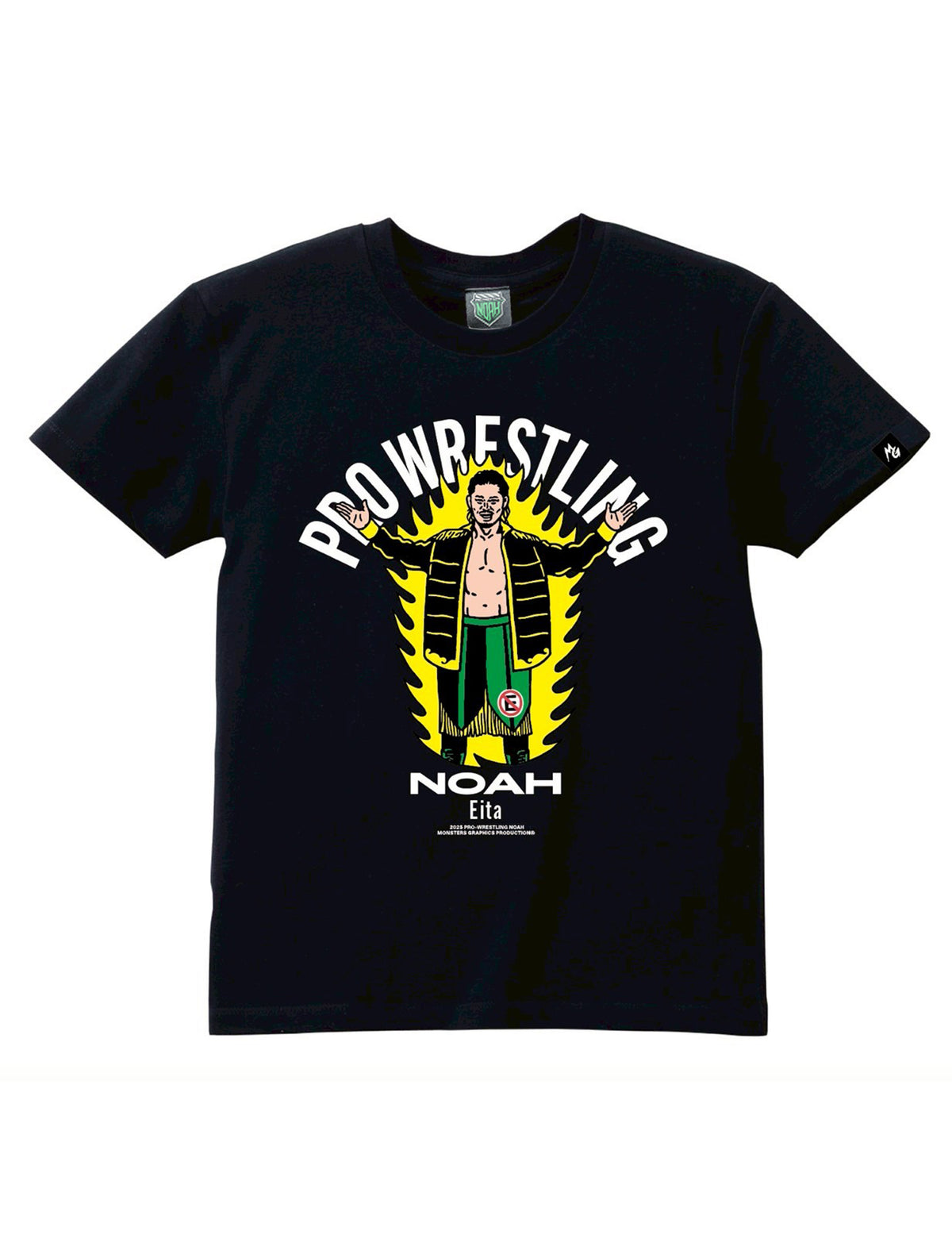 MONSTERS GRAPHICS ポップイラストTシャツ Eita