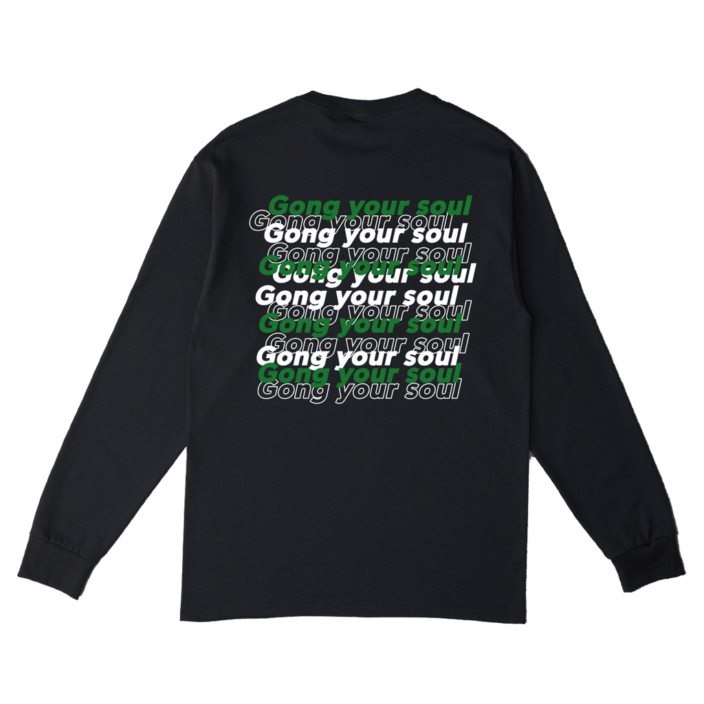 GONG YOUR SOUL ロングスリーブTシャツ