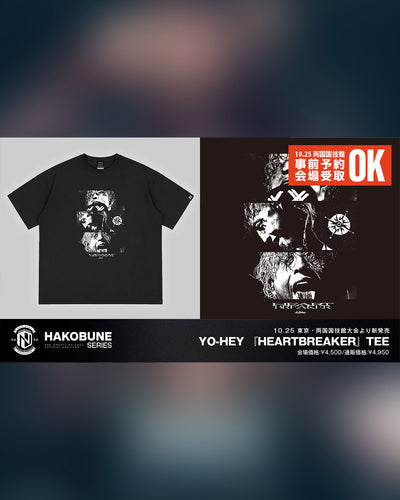 ⑬【10.25会場受け取り限定】YO-HEY 『HEARTBREAKER』TEE （HAKOBUNE SERIES）