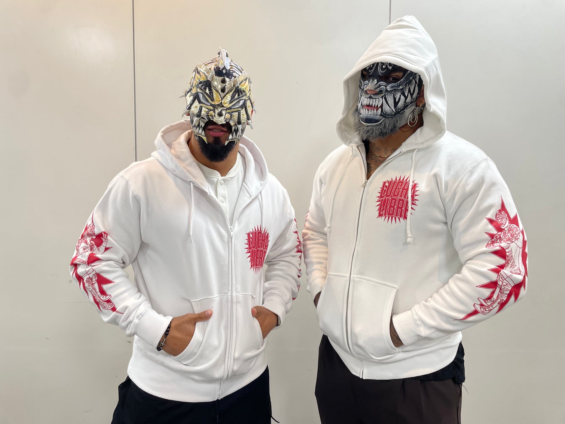 【受注商品】パーカーフェア2025  ドラゴン・ベイン&アルファ・ウルフ「LOS GOLPEADORES」パーカー