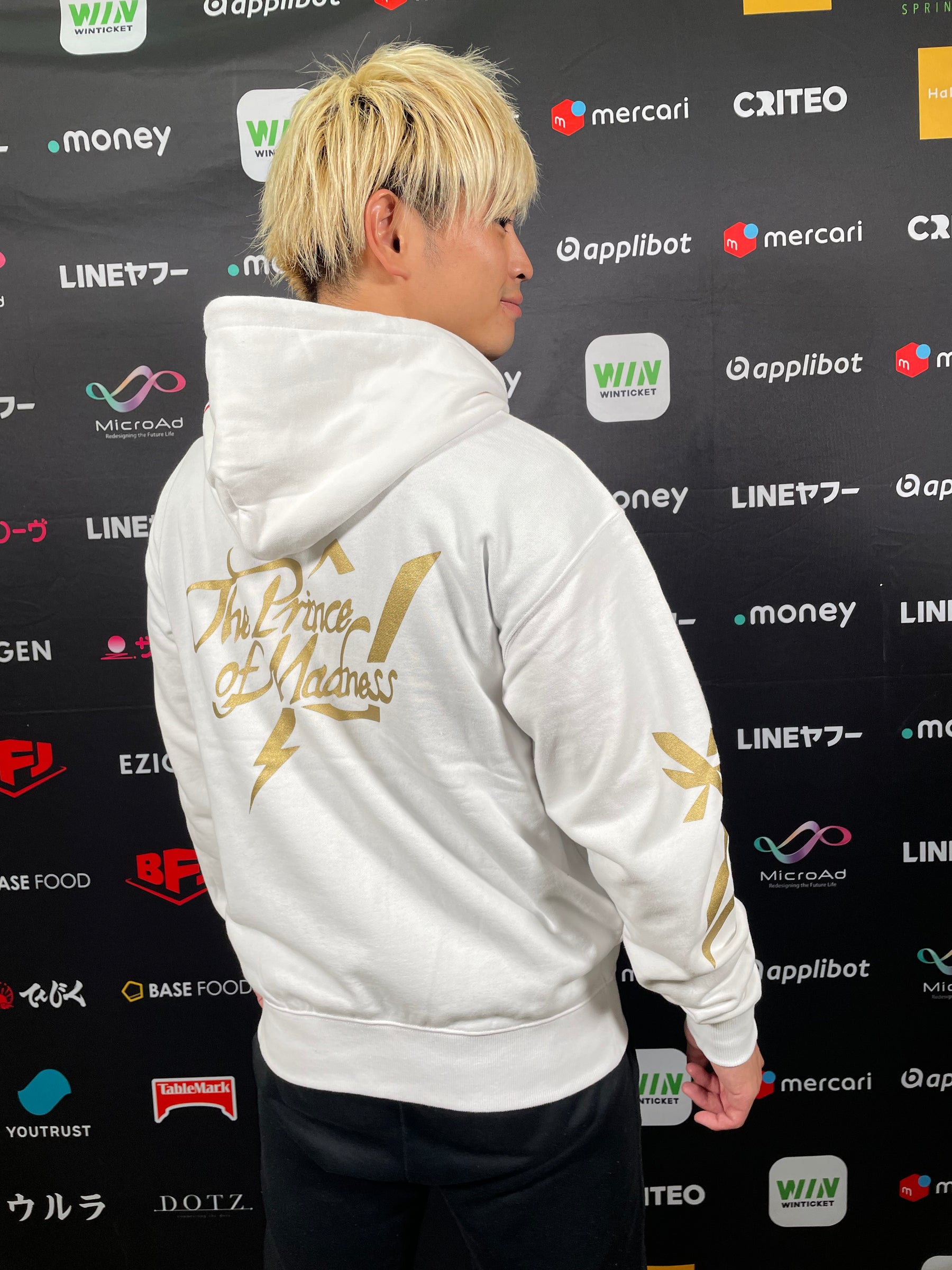 【受注商品】パーカーフェア2025  清宮海斗「The Prince of Madness」パーカー