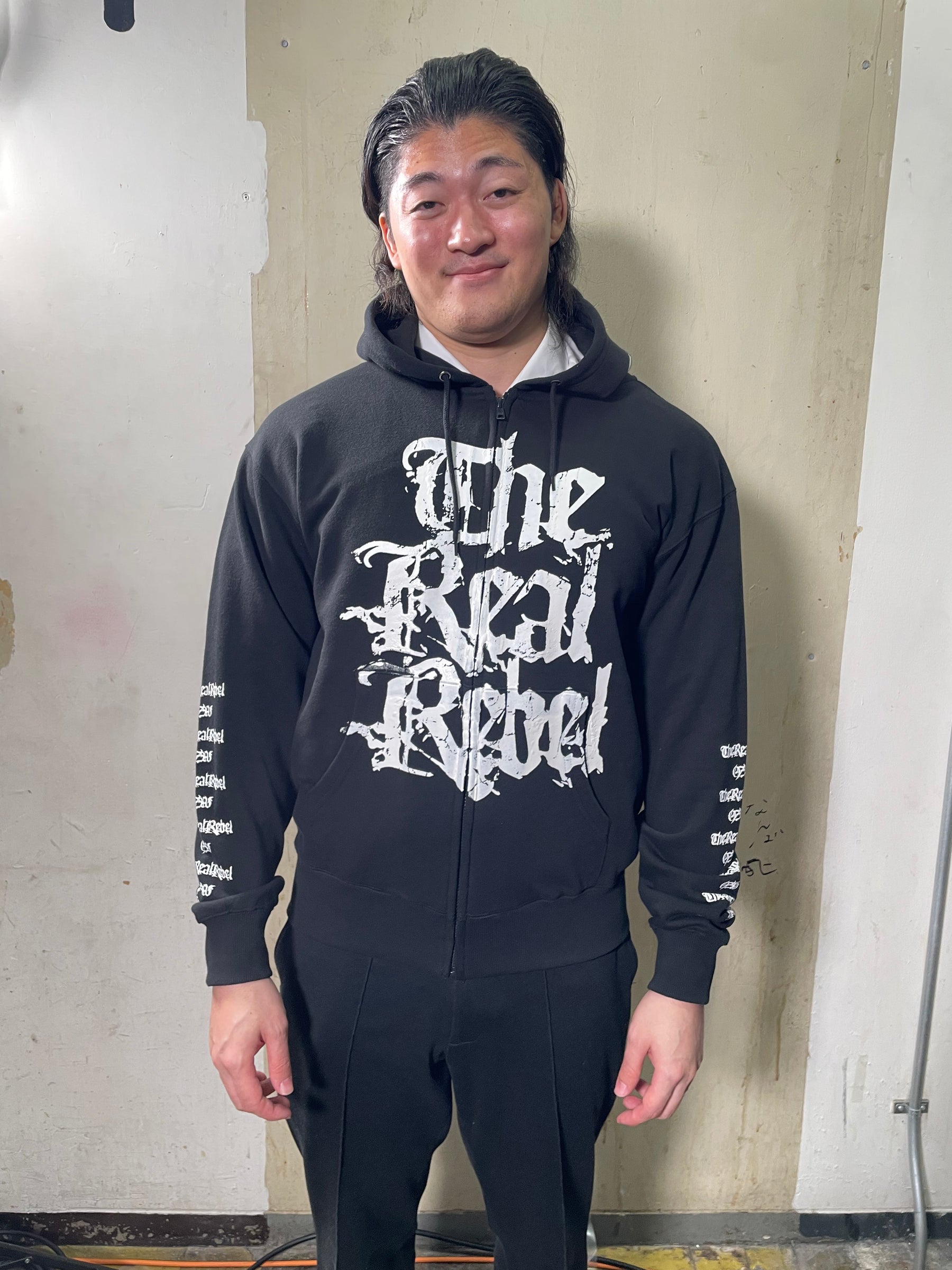 【受注商品】パーカーフェア2025  OZAWA「The Real Rebel」パーカー