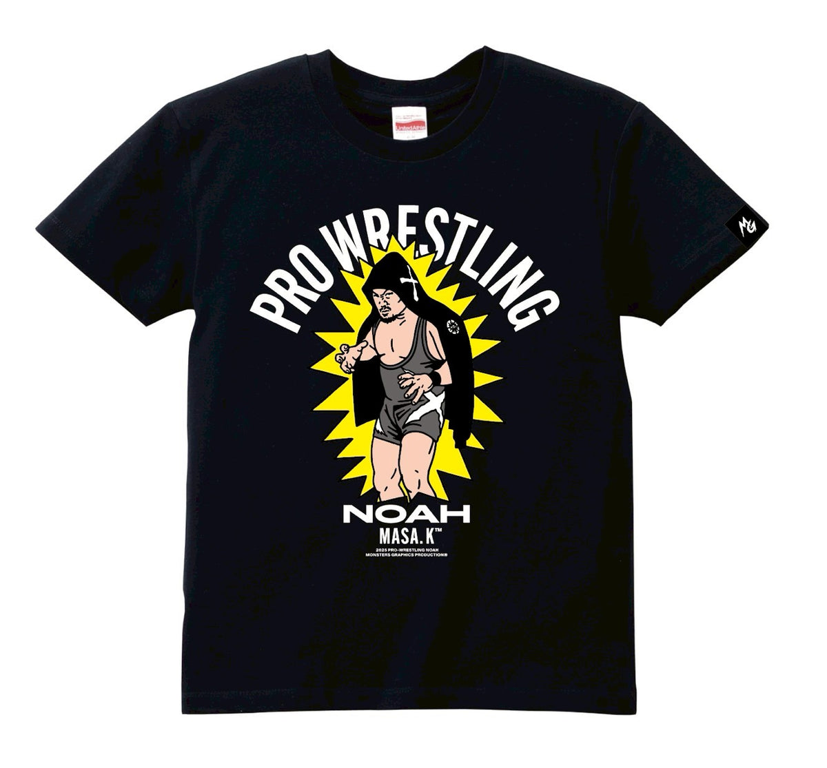 【10.11会場受け取り限定】MONSTERS GRAPHICS ポップイラストTシャツ マサ北宮