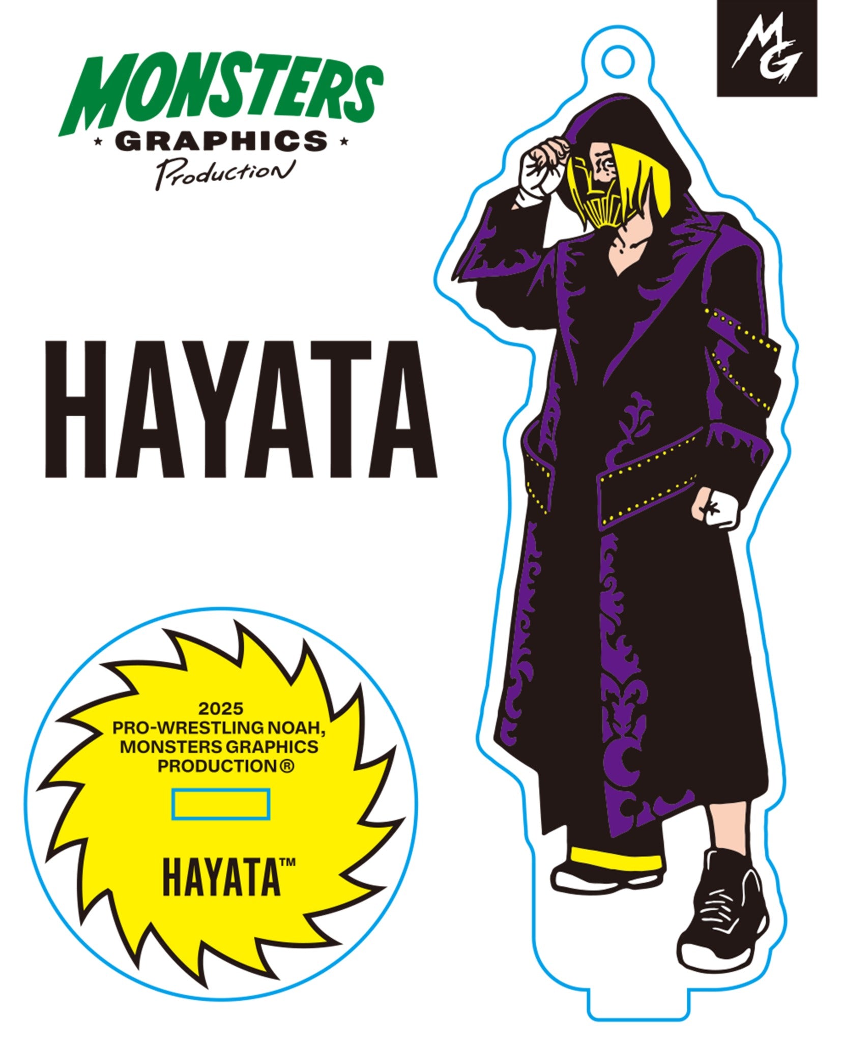【10.11会場受け取り限定】MONSTERS GRAPHICS ポップイラストアクリルスタンドキーホルダー