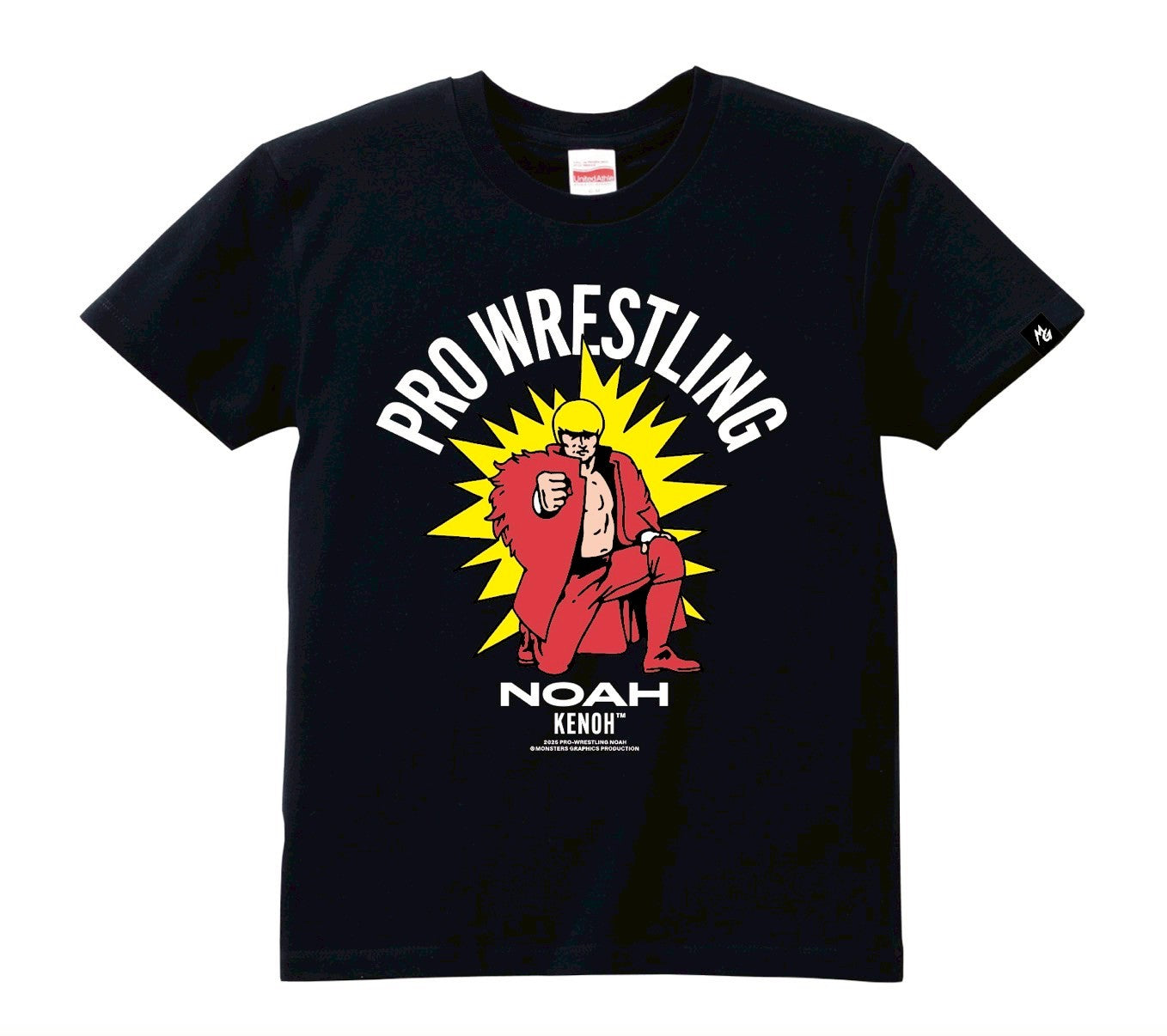 【10.11会場受け取り限定】MONSTERS GRAPHICS ポップイラストTシャツ 拳王