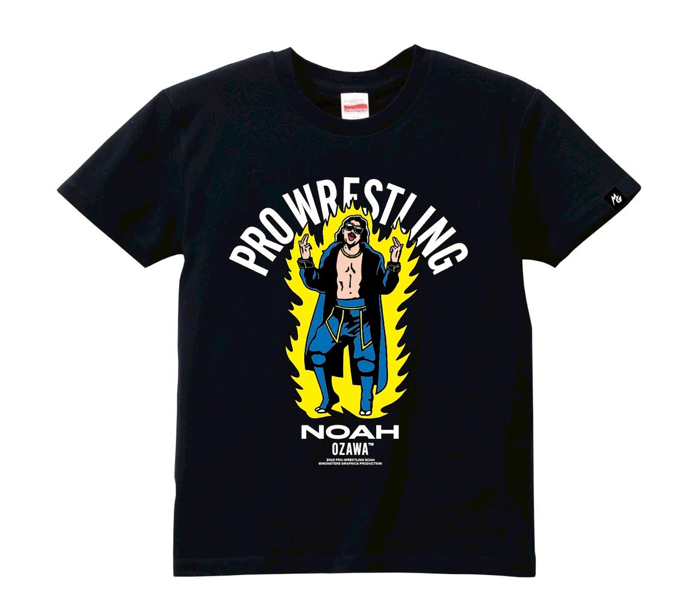 【10.11会場受け取り限定】MONSTERS GRAPHICS ポップイラストTシャツ OZAWA