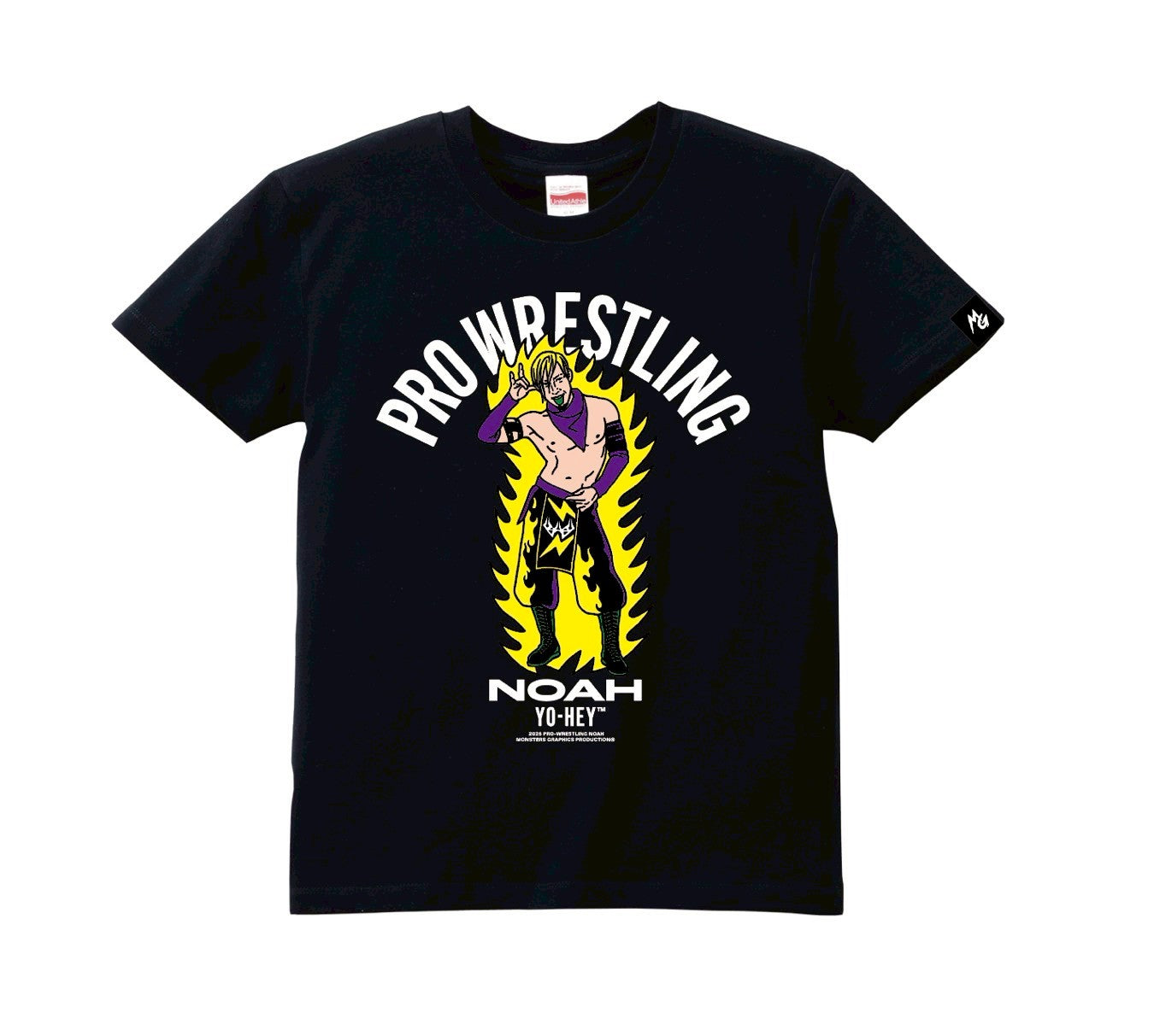 【10.11会場受け取り限定】MONSTERS GRAPHICS ポップイラストTシャツ YO-HEY