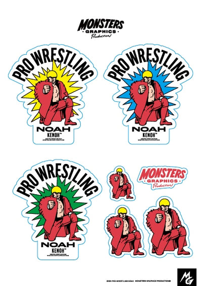 MONSTERS GRAPHICS ポップイラストステッカー