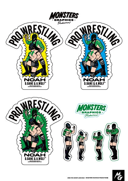 【10.11会場受け取り限定】MONSTERS GRAPHICS ポップイラストステッカー