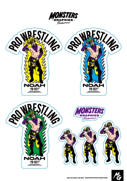 【10.11会場受け取り限定】MONSTERS GRAPHICS ポップイラストステッカー