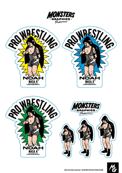 MONSTERS GRAPHICS ポップイラストステッカー