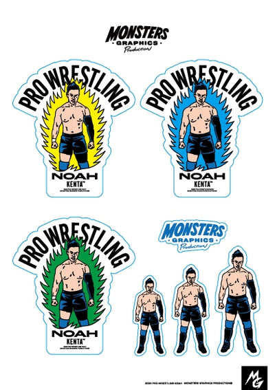 MONSTERS GRAPHICS ポップイラストステッカー
