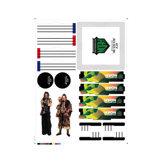 中邑真輔VS佐々木憂流迦スペシャルマッチジオラマアクリルスタンド