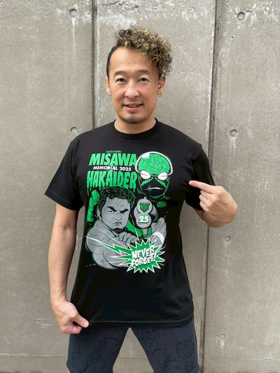 三沢光晴×ハカイダー コラボTシャツ
