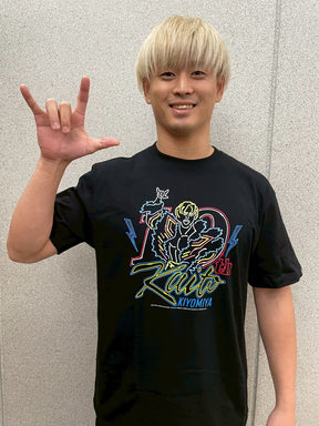 清宮海斗デビュー10周年記念ネオンサインTシャツ（MONSTERS GRAPHICS）