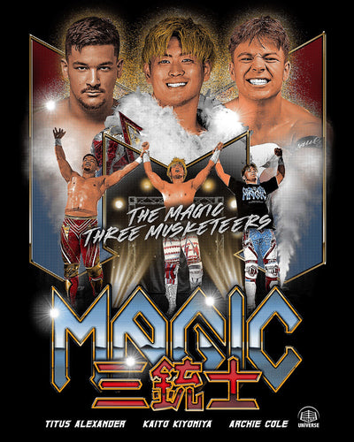 MAGIC三銃士ビジュアルTシャツ