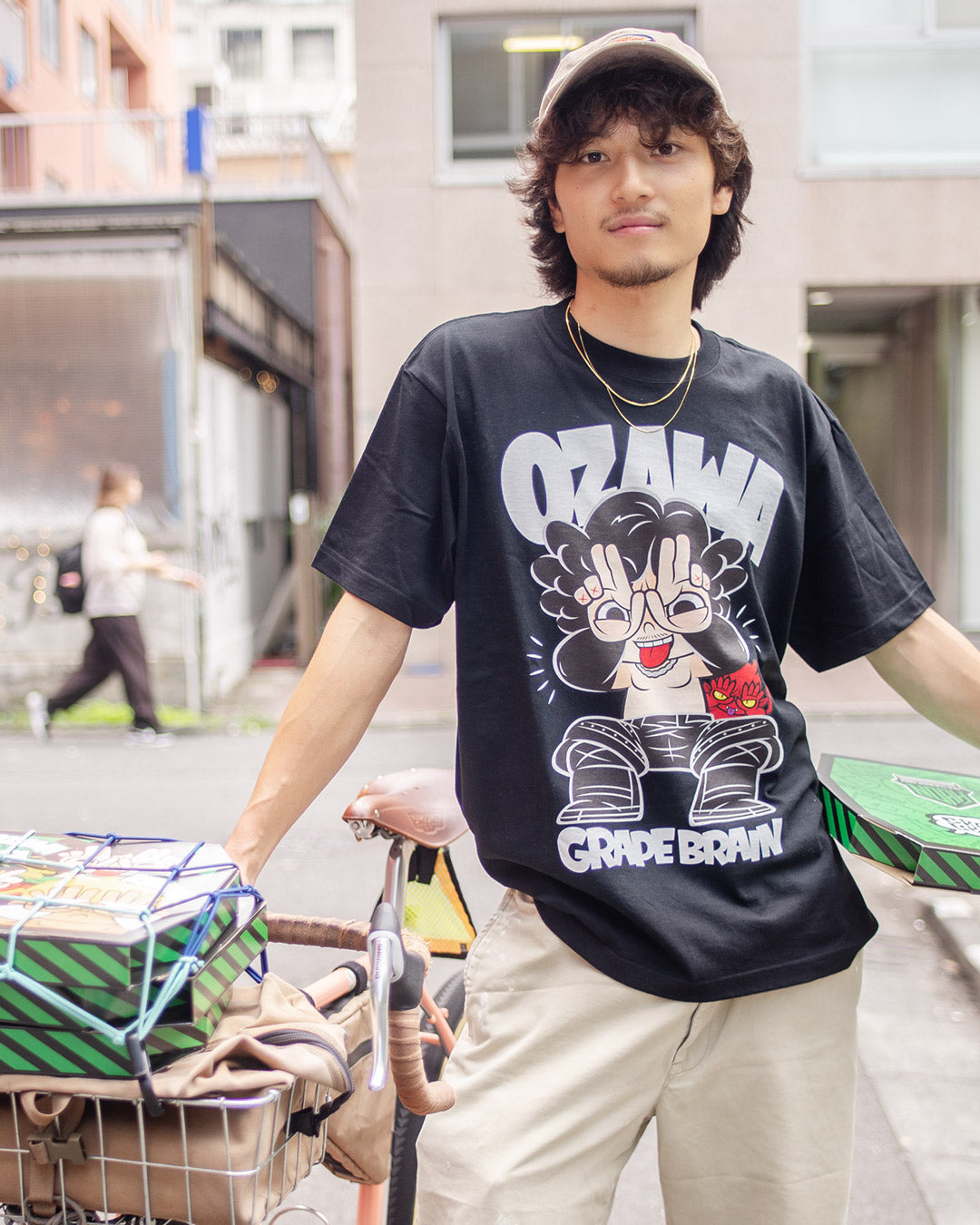 GRAPE BRAIN×OZAWA「手の目 」Tシャツ