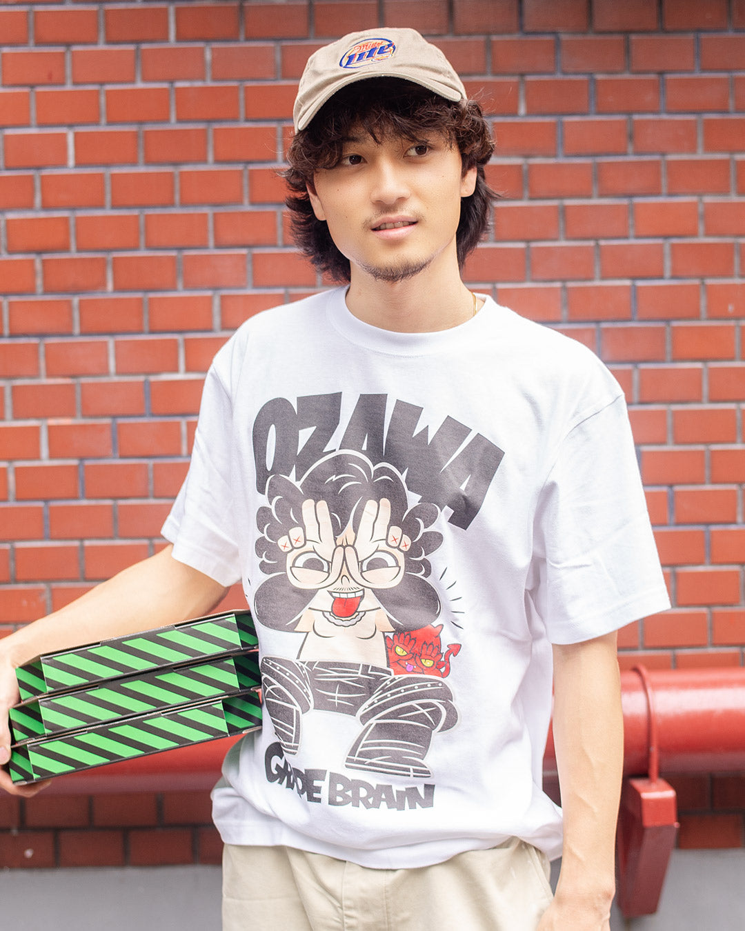 GRAPE BRAIN×OZAWA「手の目 」Tシャツ