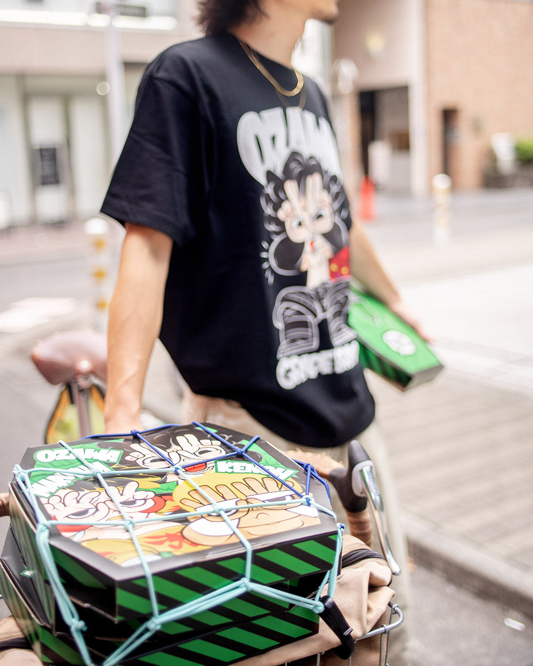 GRAPE BRAIN×OZAWA「手の目 」Tシャツ