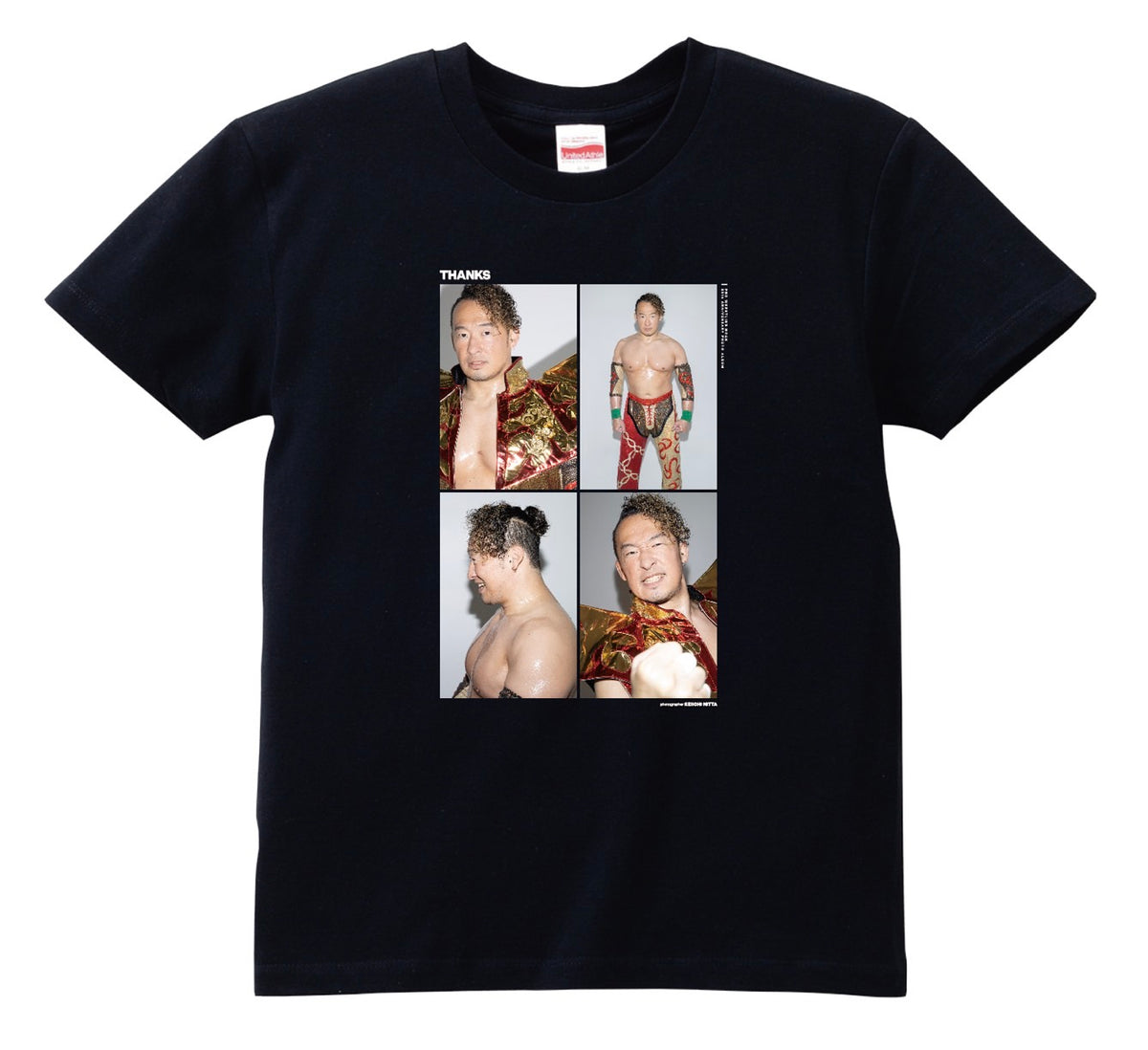 【受注商品】「THANKS」丸藤正道 フォトTシャツ