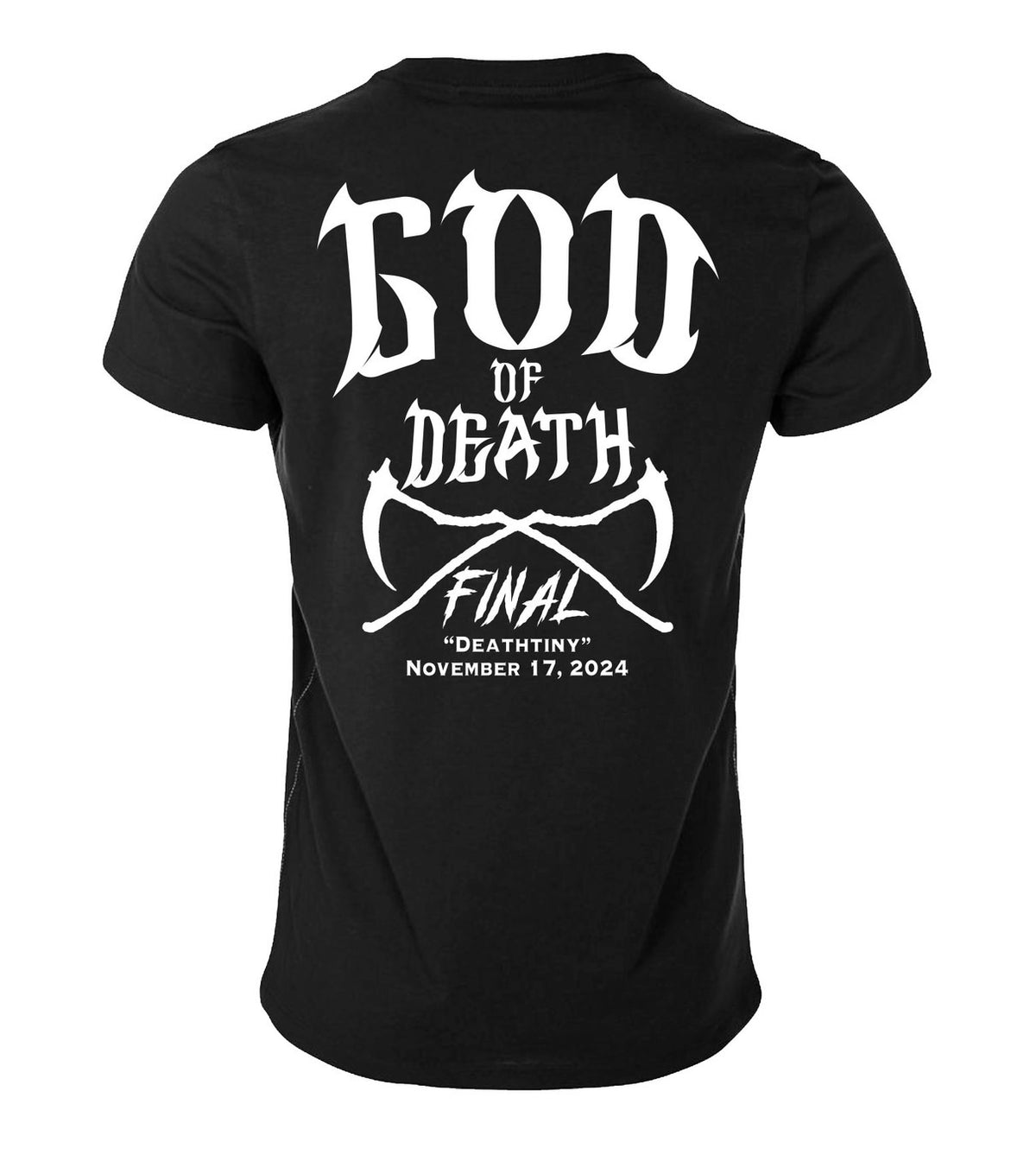 齋藤彰俊引退記念「GOD OF DEATH FINAL」Tシャツ