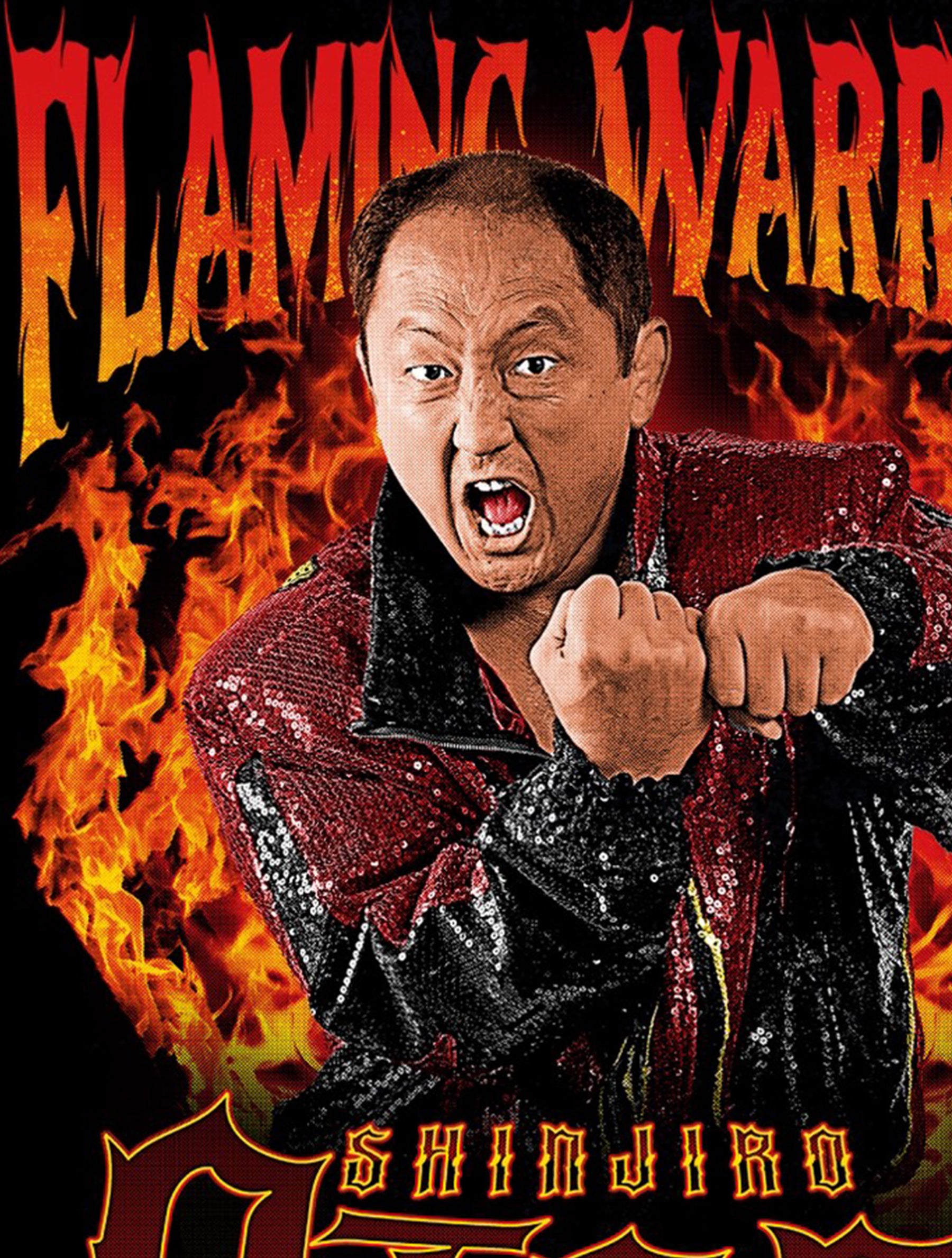 大谷晋二郎「FLAMING WARRIOR」Tシャツ