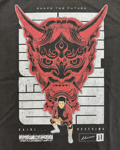【受注限定】小田嶋大樹「赤鬼2世」Tシャツ (ビンテージ風ver.)