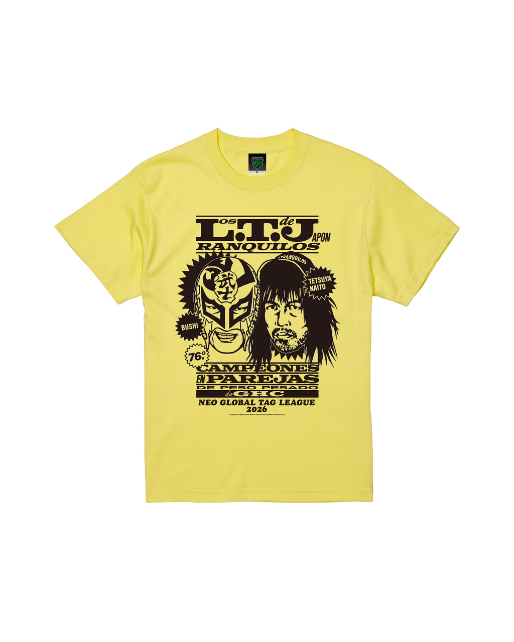 内藤哲也 & BUSHI】TAG応援Tシャツ