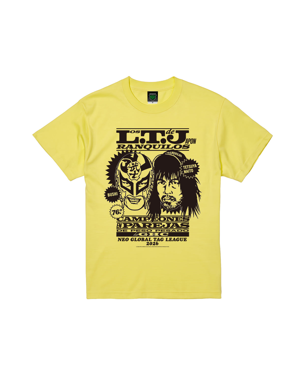 【内藤哲也 & BUSHI】TAG応援Tシャツ