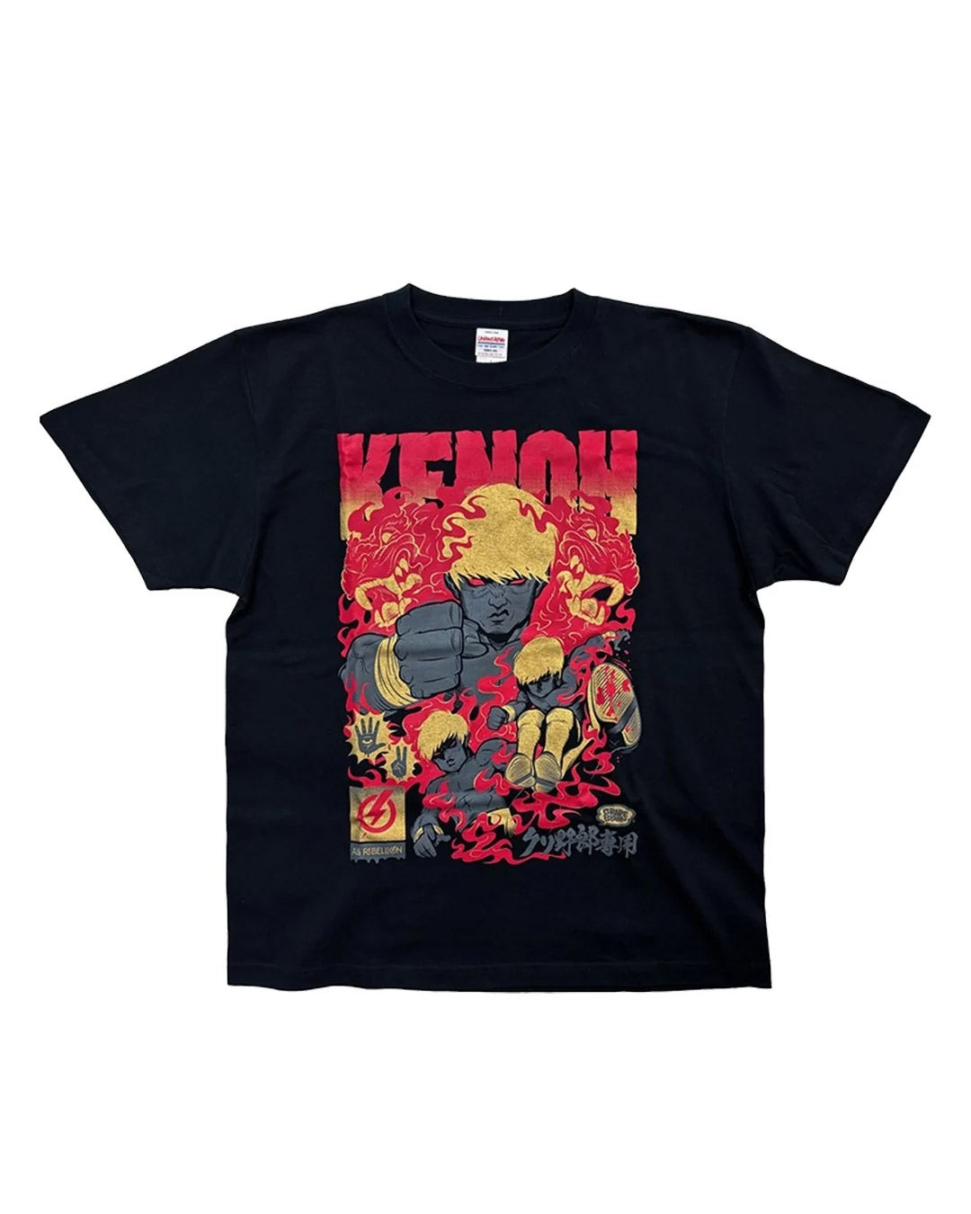 拳王×GRAPE BRAINコラボTシャツ GOLD ver.