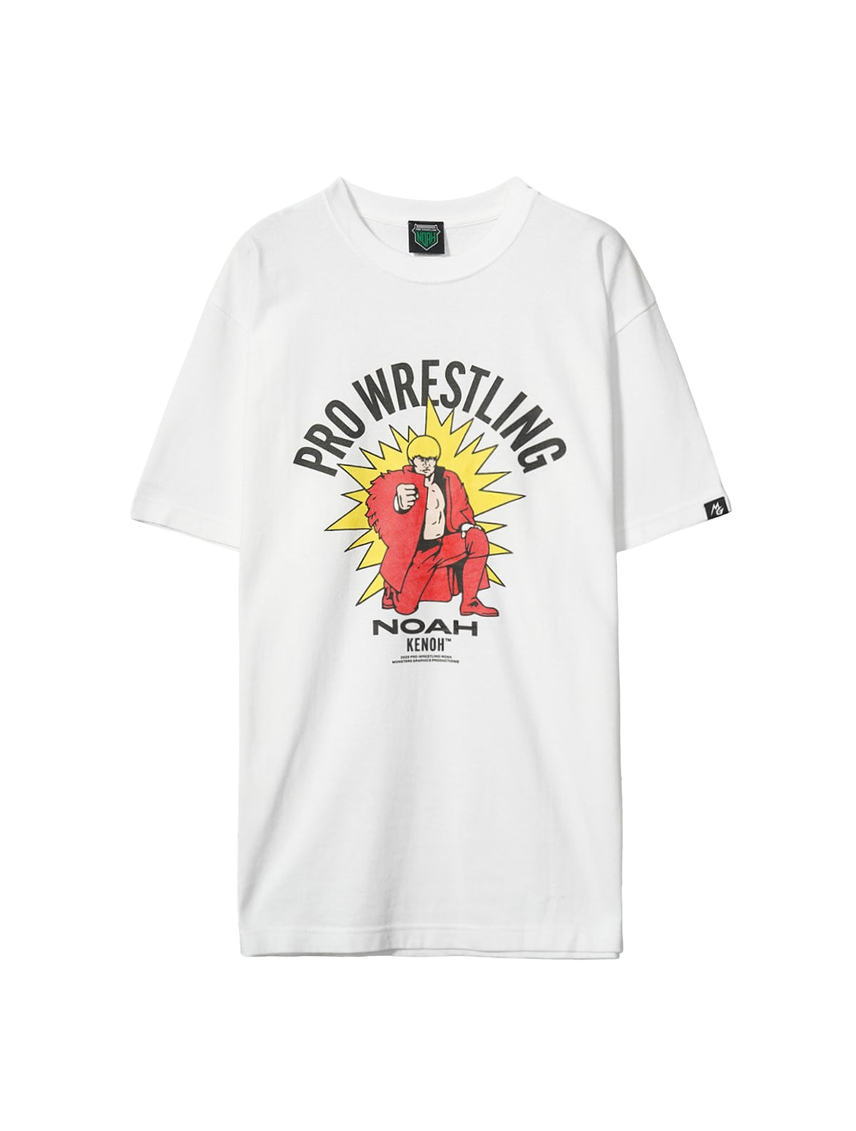 MONSTERS GRAPHICS ポップイラストTシャツ 拳王
