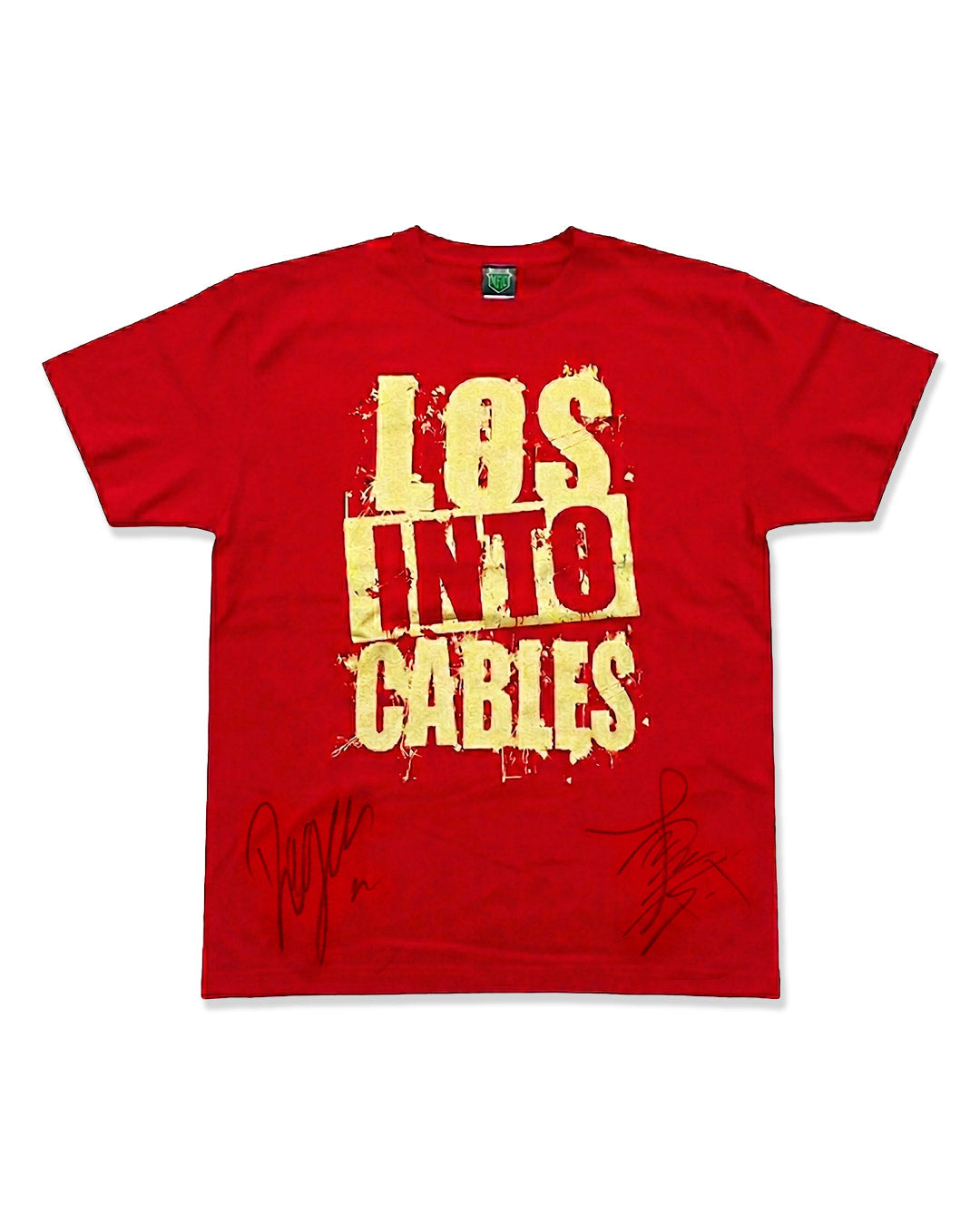 【直筆サイン入り】ダガ&小田嶋大樹『LOS INTOCABLES』Tシャツ