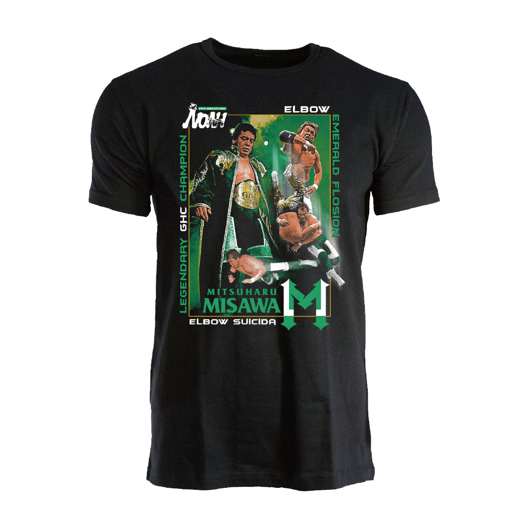 【6/16より販売開始】三沢光晴メモリアル2024「LEGENDARY GHC CHAMPION」Tシャツ