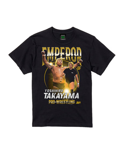 髙山善廣『EMPEROR OF PRO-WRESTLING』Tシャツ [ 1st ]