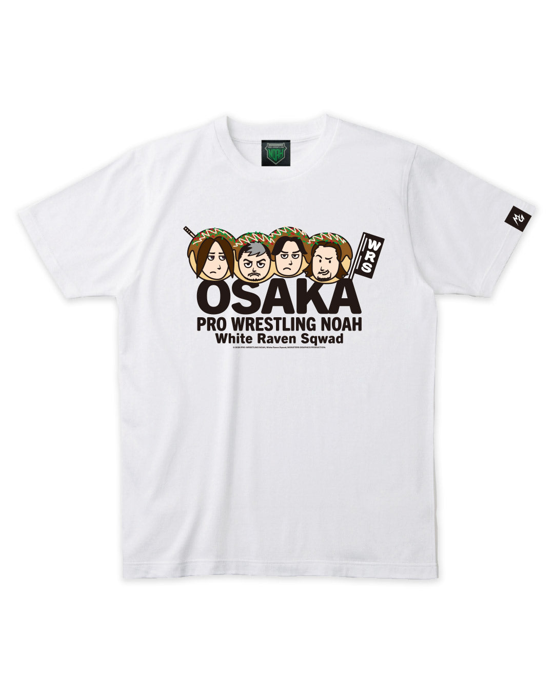 【大阪ご当地】White Raven Sqwad Tシャツ