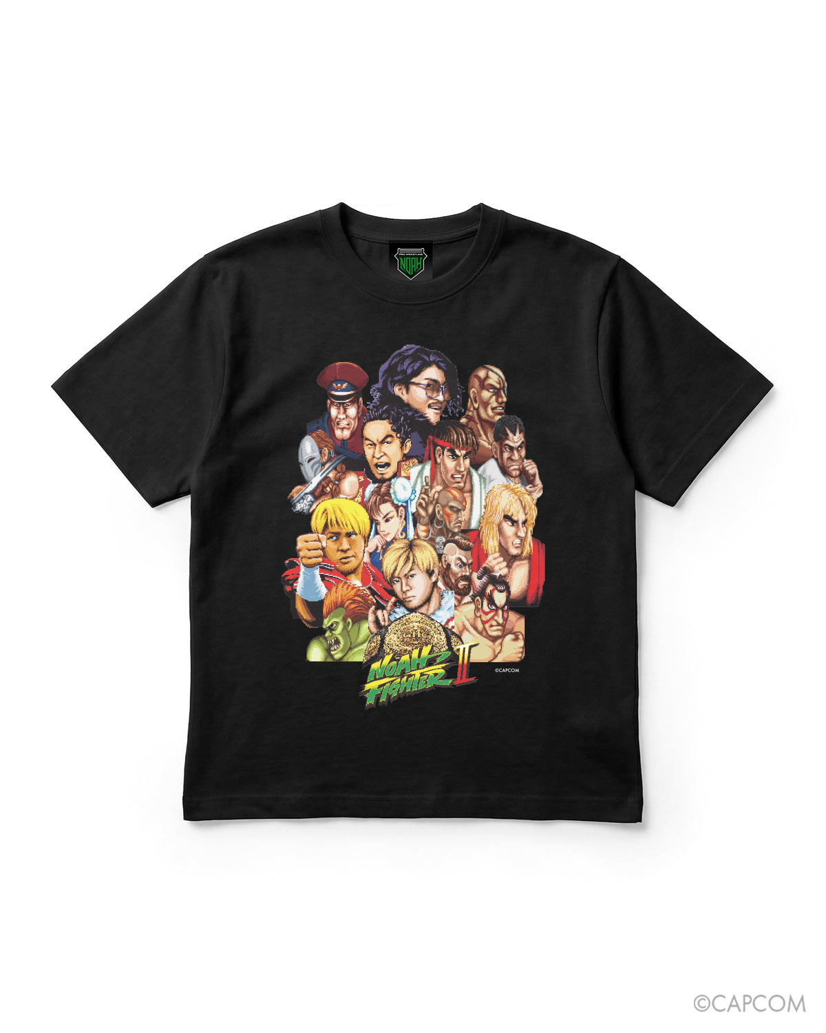 NOAH FIGHTER Ⅱ ドットシリーズPLAYERS Tシャツ