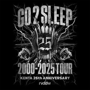 GO 2 SLEEP 2000-2025 TOUR TEE